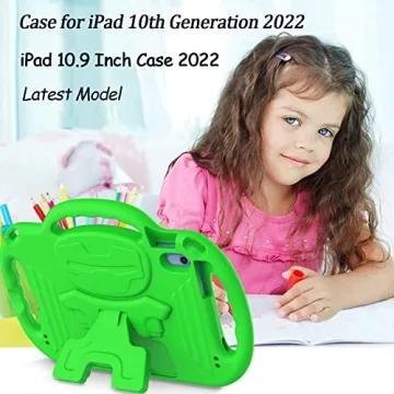 Durable LTROP Kids Case for iPad 10th Gen - Light Weight