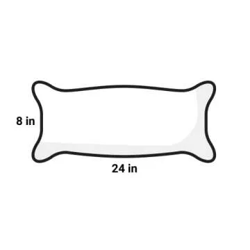 Chandler 4 Corners Artist-Designed Walleye Hand-Hooked Wool Decorative Throw Pillow (8 in x 24 in) Lake & Lodge Pillow for Couches & Beds - Easy Care & Low Maintenance - Lake House Cabin Pillow