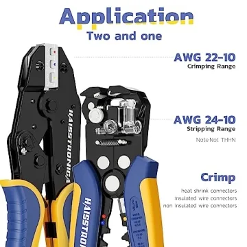 Haisstronica Automatic Wire Stripper & Crimper Tool