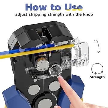 Haisstronica Automatic Wire Stripper & Crimper Tool
