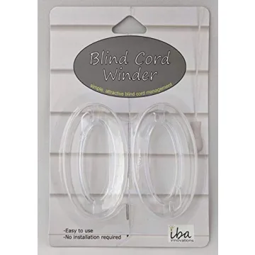 Safe Clear Blind Cord Winder No Wall Damage 2-Pack