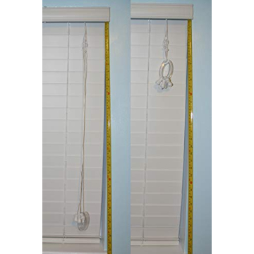 Safe Clear Blind Cord Winder No Wall Damage 2-Pack