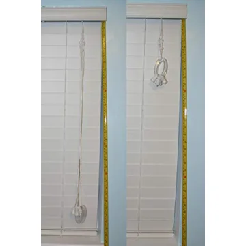 Safe Clear Blind Cord Winder No Wall Damage 2-Pack