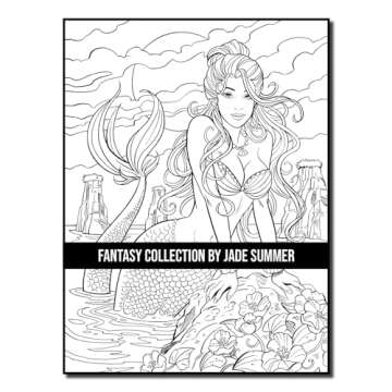 Fantasy Collection: 100+ Enchanting Coloring Pages for Adults