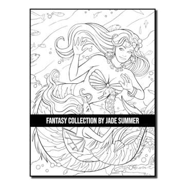Fantasy Collection: 100+ Enchanting Coloring Pages for Adults