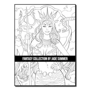 Fantasy Collection: 100+ Enchanting Coloring Pages for Adults