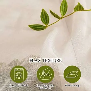NICETOWN Semi Sheer Curtains for Elegant Window Treatments
