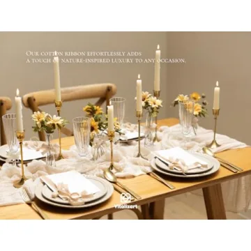 Handmade Cotton Ribbon for Gift Wrapping & Wedding Decor