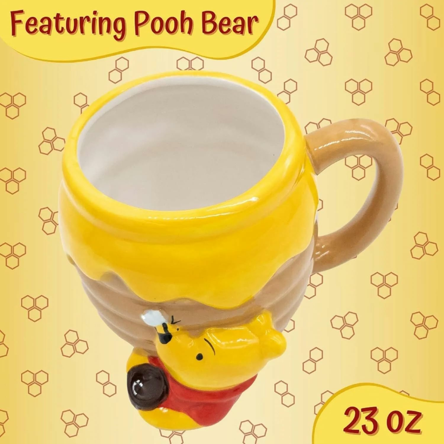 Winnie the Pooh 3D Honey Pot Mug - 23oz Ceramic