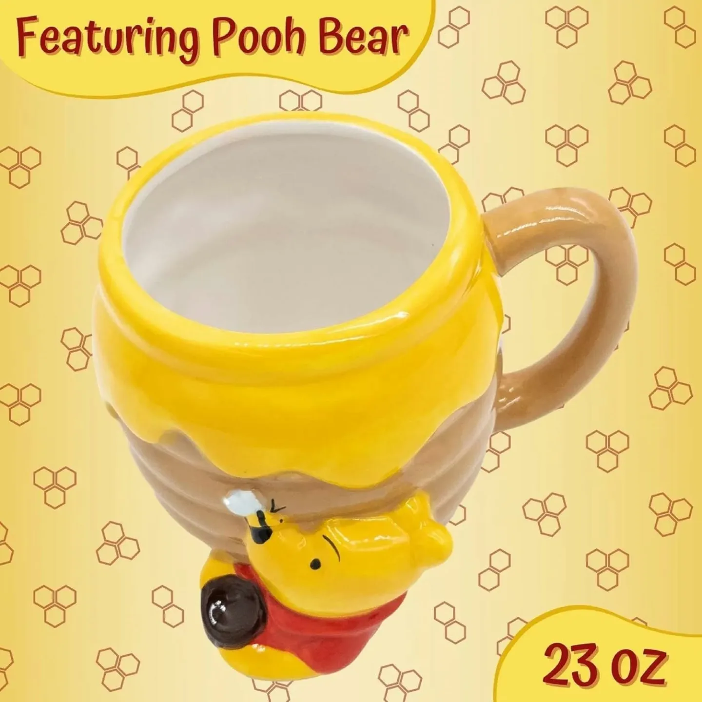 Winnie the Pooh 3D Honey Pot Mug - 23oz Ceramic