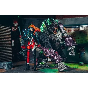 McFarlane Toys Spawn Action Figure Set - She-Spawn & Cygor