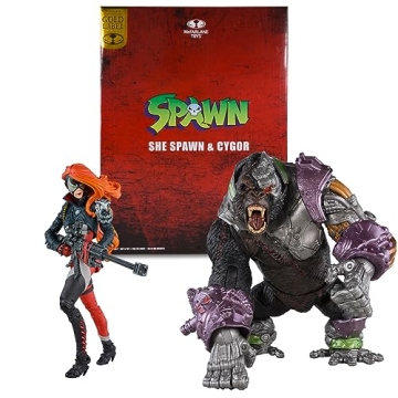 McFarlane Toys Spawn Action Figure Set - She-Spawn & Cygor