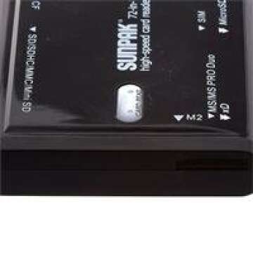 Sunpak 72-in-1 Card Reader - High Speed USB 2.0