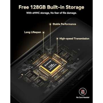 REDTIGER F77 4K+4K Front and Rear Dash Cam with HDR, Dual STARVIS 2 IMX678 Sensor, Voice Control Dash Camera for Cars with 128GB eMMC Storage, 5.8GHz WiFi, 4'' Touch Screen, 24H Parking Mode