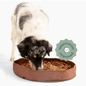 Reggie Stimulating Feeder Mat for Dogs | Relieve Speed Eating, Boredom, Stress | Vet-Approved & Idea...