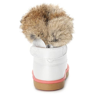 KVbabby Toddler Snow Boots Warm Waterproof Winter Boots Girls