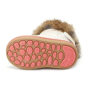 KVbabby Toddler Snow Boots Warm Waterproof Winter Boots Girls