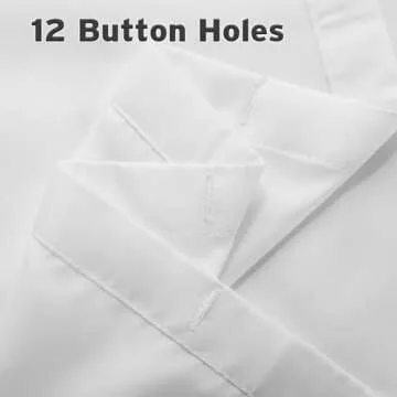 Titanker Extra Long Shower Curtain Liner Washable, 72 x 84 Inches, White Shower Liner Fabric with 2 Magnets, Waterproof Bathroom Long Shower Liner Polyester Soft Lightweight, White