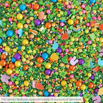 Leprechaun Loot Sprinkles for St. Patrick's Day Desserts