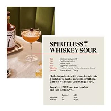 SPIRITLESS Kentucky 74 Non-Alcoholic Bourbon | Award-Winning Spirit
