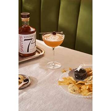 SPIRITLESS Kentucky 74 | Non-Alcoholic Bourbon Whiskey Spirit | Fully Distilled & Award-Winning Mocktail & Cocktail Ingredient | For Halfsies or Fully Spiritless | Vegan | 750 ml Bottle (Pack of 1)