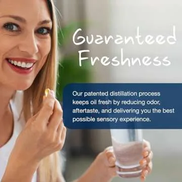 Wiley's Finest Wild Alaskan Fish Oil Easy Swallow Minis - Omega-3 Fish Oil Supplement for Adults and Kids - Double-Strength 630mg EPA and DHA Natural Supplement - 120 Mini Softgels (60 Servings)