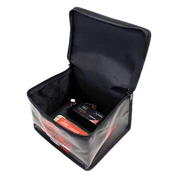 Venom Fire Resistant LiPo Bag for Safe Battery Storage