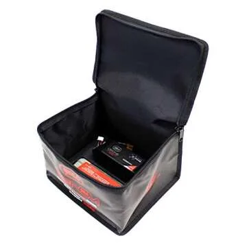 Venom Fire Resistant LiPo Bag for Safe Battery Storage