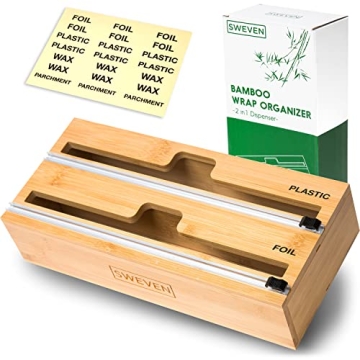 Enhance Your Kitchen with Our Plastic Wrap Organizer