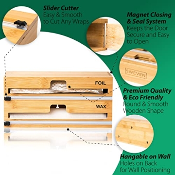 Enhance Your Kitchen with Our Plastic Wrap Organizer