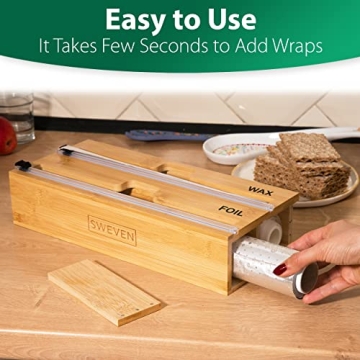 Enhance Your Kitchen with Our Plastic Wrap Organizer