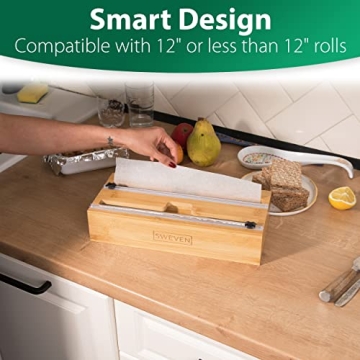 Enhance Your Kitchen with Our Plastic Wrap Organizer