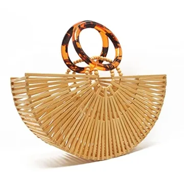 Miuco Handmade Bamboo Handbags - Stylish & Eco-Friendly Tote