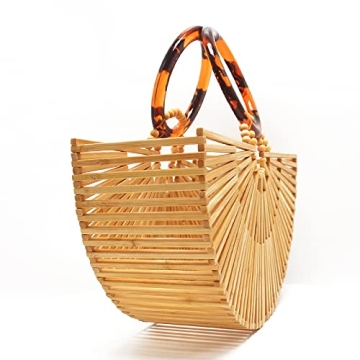 Miuco Handmade Bamboo Handbags - Stylish & Eco-Friendly Tote