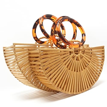 Miuco Handmade Bamboo Handbags - Stylish & Eco-Friendly Tote