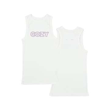 Beyoncé Official Renaissance World Tour Merch Cozy Tank Top, Large White
