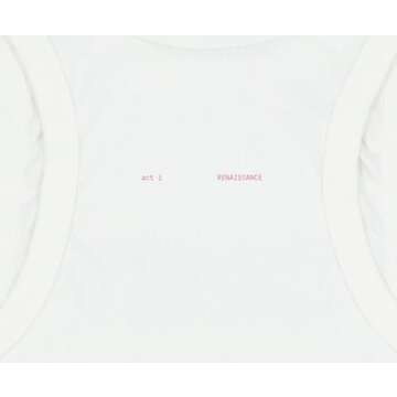 Beyoncé Official Renaissance World Tour Merch Cozy Tank Top, Large White