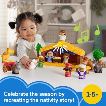 Fisher-Price Little People Nativity Set for Christmas Play