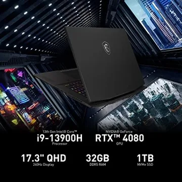 MSI Stealth 17 Studio Gaming Laptop with RTX 4080