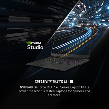 MSI Stealth 17 Studio Gaming Laptop with RTX 4080