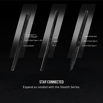 MSI Stealth 17 Studio Gaming Laptop with RTX 4080