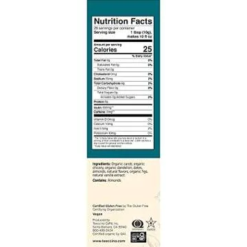 Teeccino Dandelion Vanilla Nut: Caffeine-Free Herbal Coffee