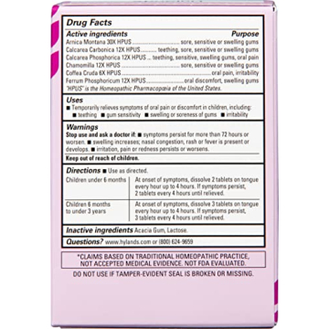 Hyland's Baby Daytime Soothing Tablets Natural Relief