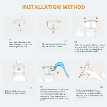 Elfzone Manual Breast Pump - Ergonomic, Portable & Eco-Friendly
