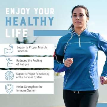 Cheers - Magnesium Citrate, 85% Daily Value, 90 Capsules Pack | 320 mg – Daily Intake 3 Capsules | Gluten-Free | Magnesium Supplements with Zinc & Vitamin B6, Vegan Supplements for Adults