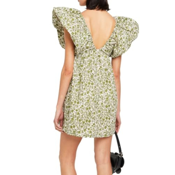 Stylish Floral Print Mini Dress for Summer Events