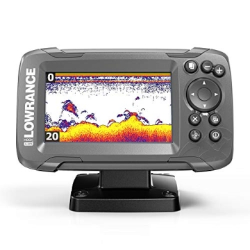 Lowrance HOOK2 4X Fish Finder with Bullet Skimmer CHIRP Transducer and GPS