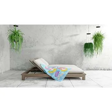 Franco Squishmallows Soft Bath/Pool Beach Towel