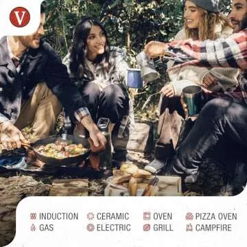 Victoria Cast Iron Grill Pan - Perfect for Grilling