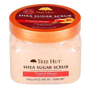 Tree Hut Tropical Mango Sugar Scrub - Nourishing Exfoliation for All